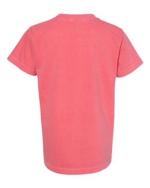 Youth Garment-Dyed Heavyweight T-Shirt - Watermelon Back