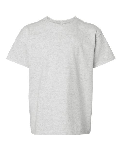 Gildan Youth Ultra Cotton® T-Shirt - Ash Front