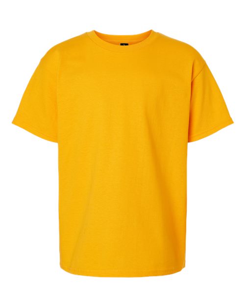 Gildan Youth Ultra Cotton® T-Shirt - Gold Front