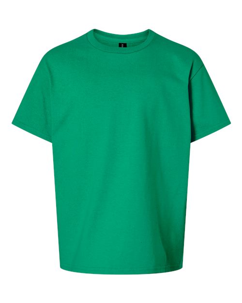 Gildan Youth Ultra Cotton® T-Shirt - Kelly Green Front