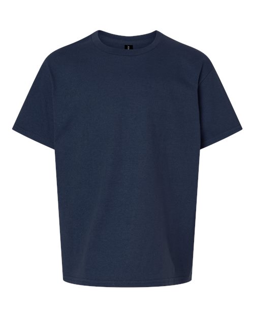 Gildan Youth Ultra Cotton® T-Shirt - Navy Front