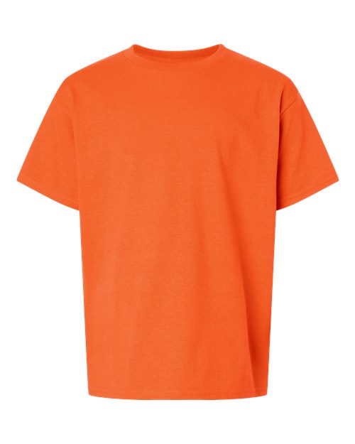 Gildan Youth Ultra Cotton® T-Shirt - Orange Front