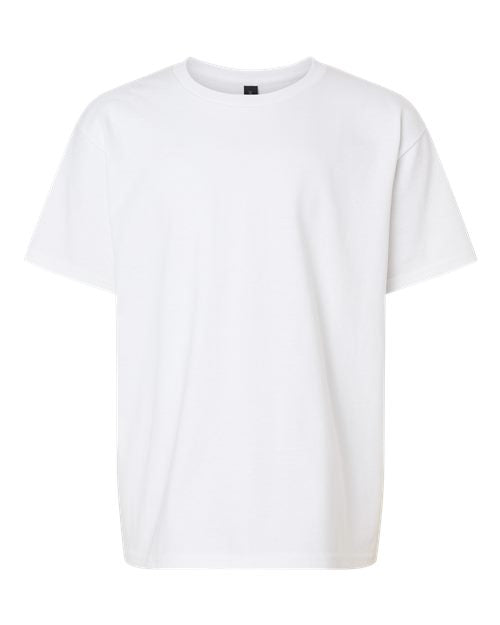 Gildan Youth Ultra Cotton® T-Shirt - White Front
