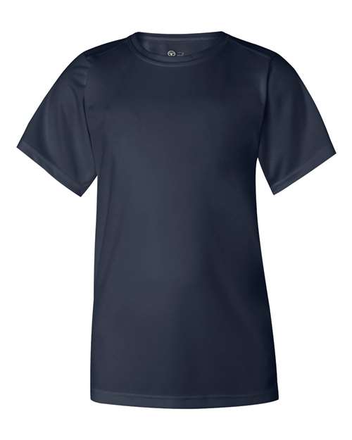 Youth B-Core T-Shirt - Navy Front