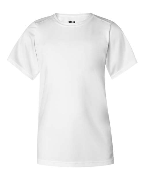 Youth B-Core T-Shirt - White Front