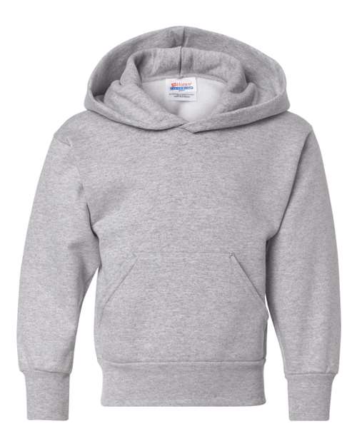 Youth EcoSmart® Hooded Sweatshirt - Light Steel Front