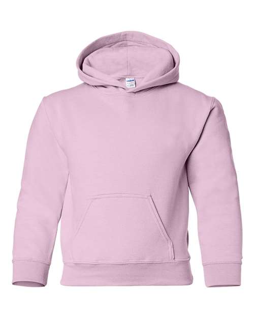 Gildan Youth Heavy Blend™ Hooded Sweatshirt - Light Pink Front