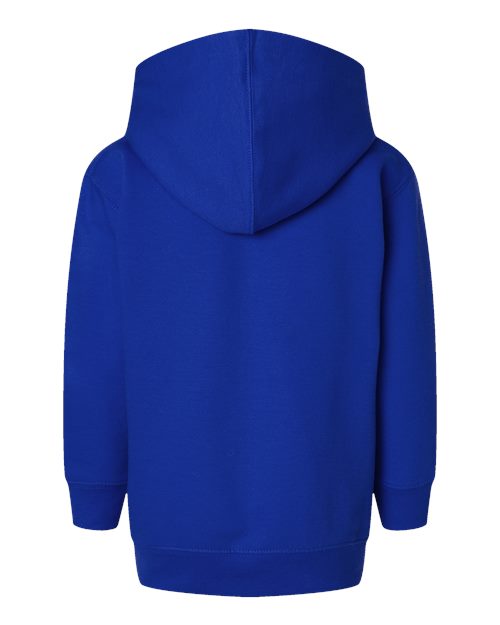 Toddler Pullover Fleece Hoodie - Royal Back