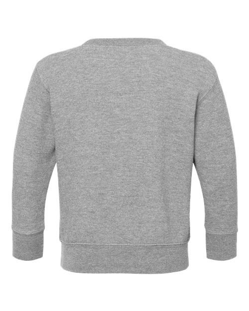 Toddler Fleece Crewneck Sweatshirt - Heather Back