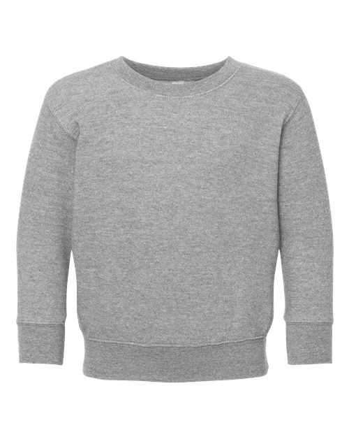 Toddler Fleece Crewneck Sweatshirt - Heather Front