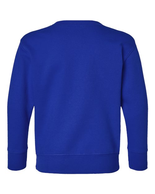 Toddler Fleece Crewneck Sweatshirt - Royal Back