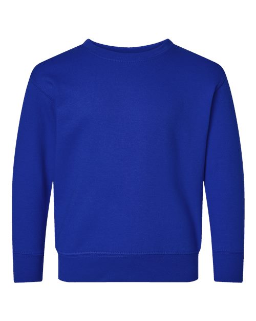 Toddler Fleece Crewneck Sweatshirt - Royal Front
