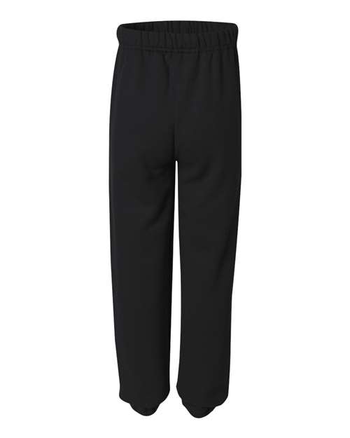 Youth NuBlend® Sweatpants - Black Back