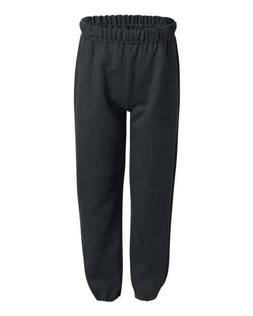 Gildan Youth Heavy Blend™ Sweatpants - Black Front