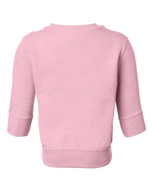 Infant Crewneck Sweatshirt - Pink Back
