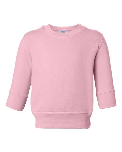 Infant Crewneck Sweatshirt - Pink Front