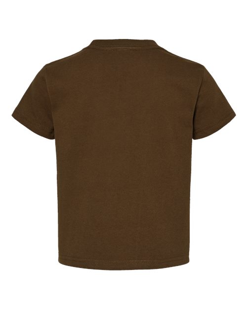 Toddler Cotton Jersey Tee - Brown Back