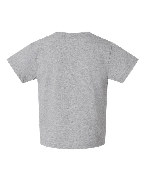 Toddler Cotton Jersey Tee - Heather Back
