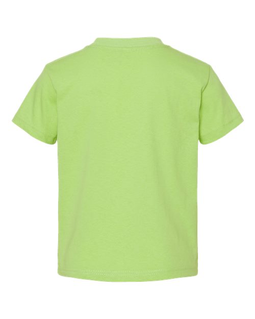 Toddler Cotton Jersey Tee - Key Lime Back