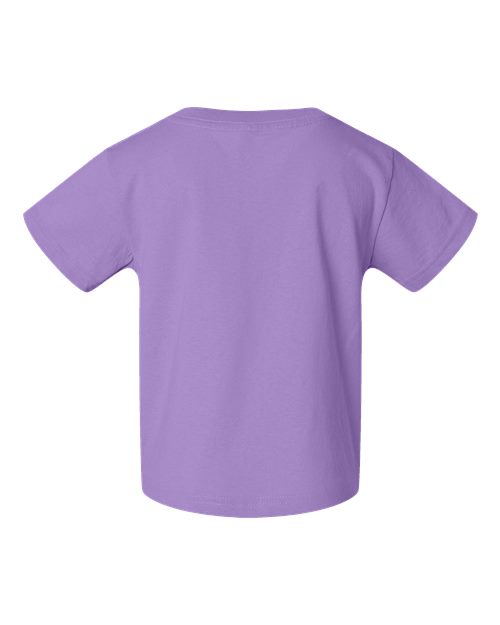 Toddler Cotton Jersey Tee - Lavender Back