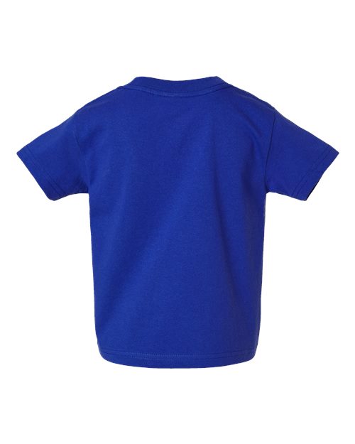 Toddler Cotton Jersey Tee - Royal Back