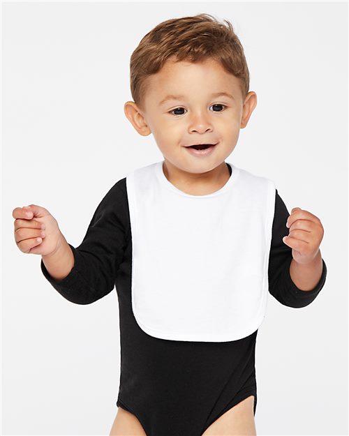 Infant Premium Jersey Bib - Natural Front