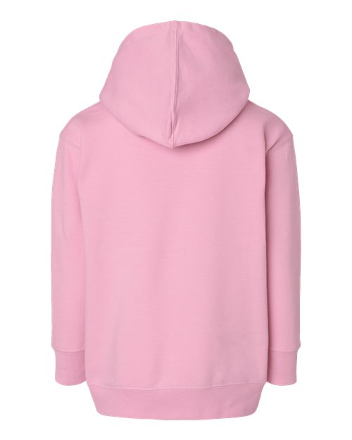 Toddler Full-Zip Fleece Hoodie Sweatshirt - Pink Back