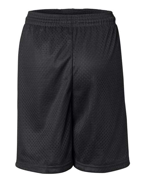 Youth Pro Mesh 6" Shorts - Black Back