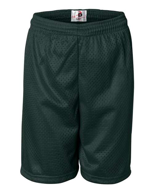 Youth Pro Mesh 6" Shorts - Forest Front