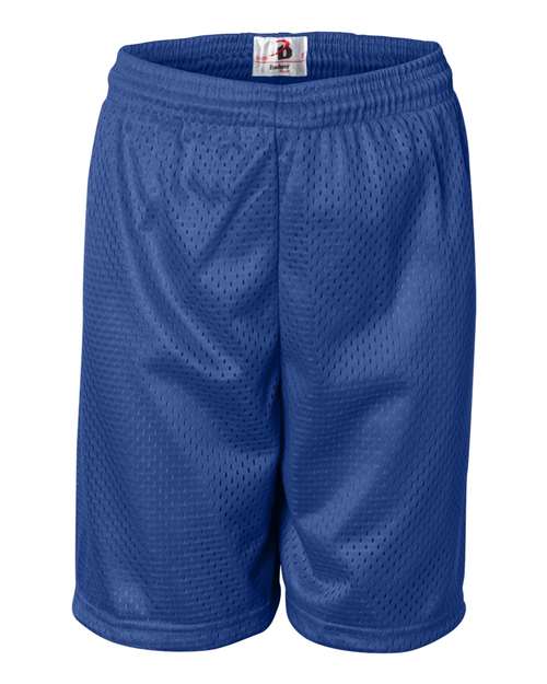 Youth Pro Mesh 6" Shorts - Royal Front