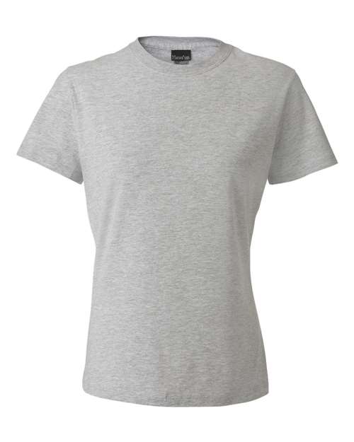 Hanes Women's Perfect-T T-Shirt - Light Steel Front