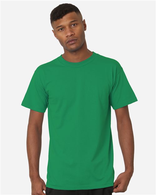 Unisex USA-Made Midweight T-Shirt - Yellow Front