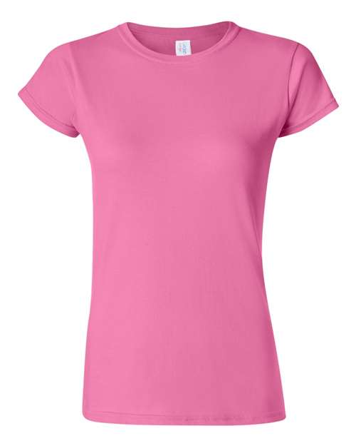 Gildan Women's Softstyle® T-Shirt - Azalea Front