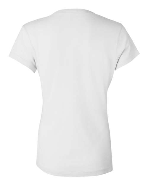 Women’s Jersey V-Neck Tee - White Back