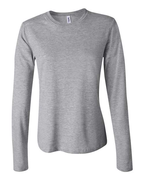 Women’s Jersey Long Sleeve Tee - Athletic Heather Front