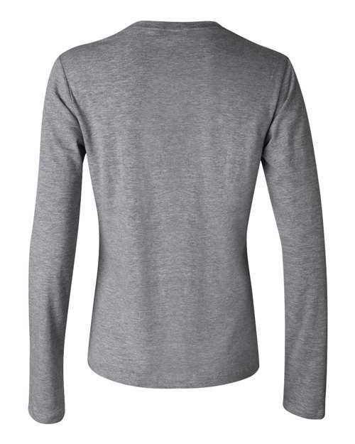 Women’s Jersey Long Sleeve Tee - Deep Heather Back