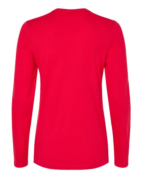 Women’s Jersey Long Sleeve Tee - Red Back