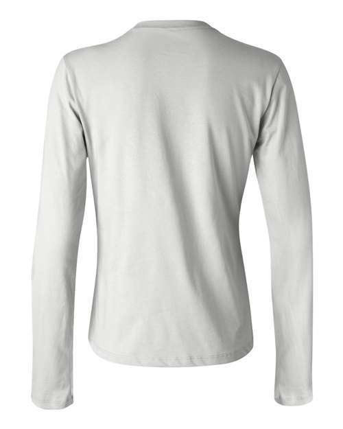 Women’s Jersey Long Sleeve Tee - White Back
