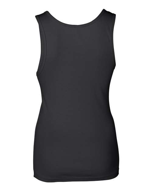 Women's Baby Rib Tank - Black Back