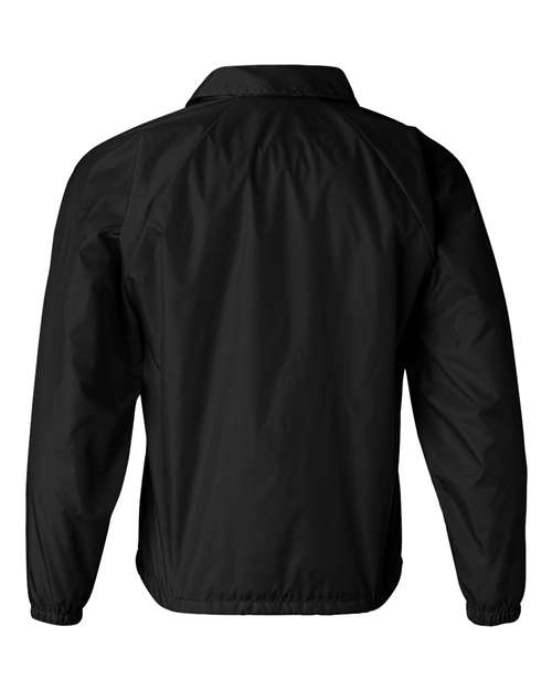 Men's Coach's Jacket - Black Back