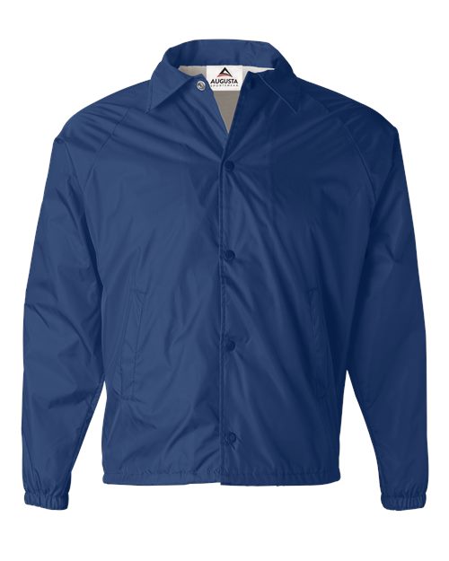Men's Coach's Jacket - Royal Front
