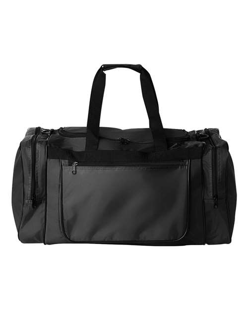 420-Denier Gear Bag - Black Front