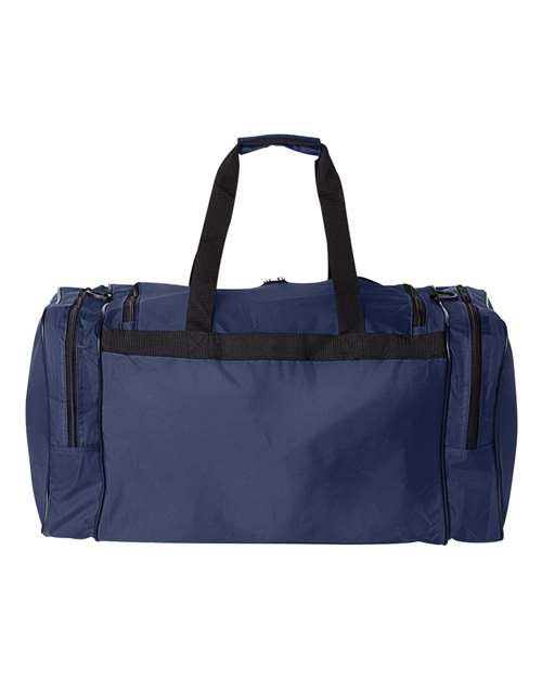 420-Denier Gear Bag - Navy Back