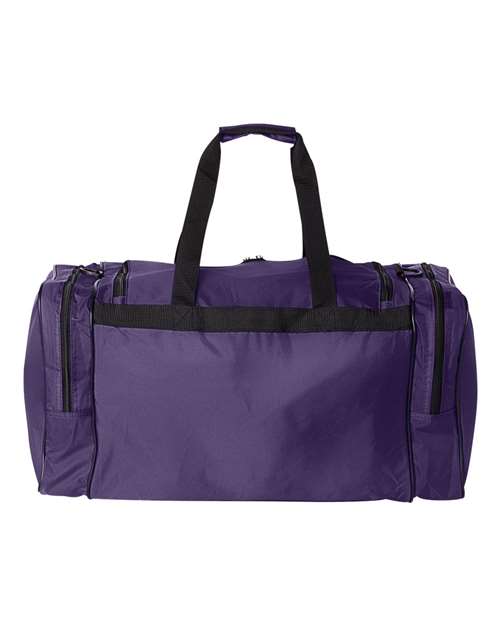 420-Denier Gear Bag - Purple Back