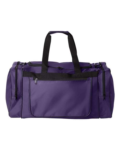 420-Denier Gear Bag - Purple Front