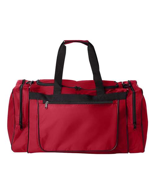 420-Denier Gear Bag - Red Front