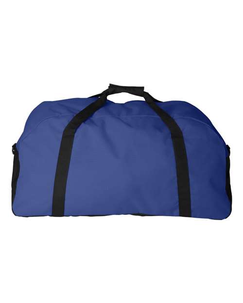 Large Ripstop Duffel Bag - Royal/ Black Back