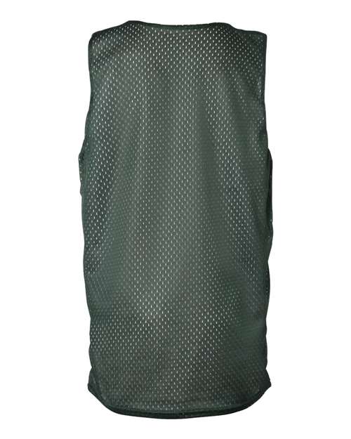 Youth Pro Mesh Reversible Tank Top - Forest/ White Back