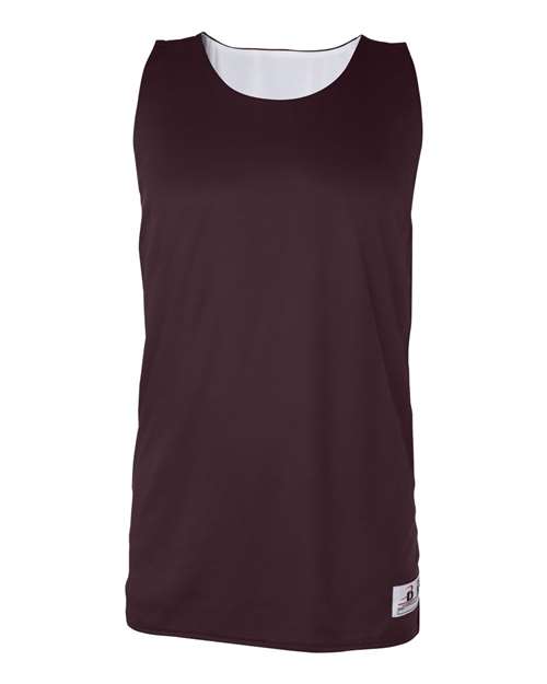 Men's B-Core Reversible Tank Top - Maroon Front