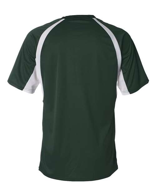 Men's B-Core Hook T-Shirt - Forest/ White Back